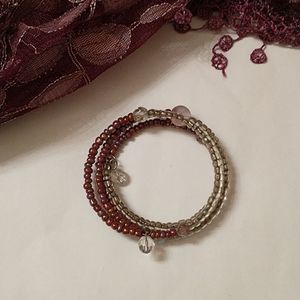 🎈3/$12 Handmade Wrap bracelet!